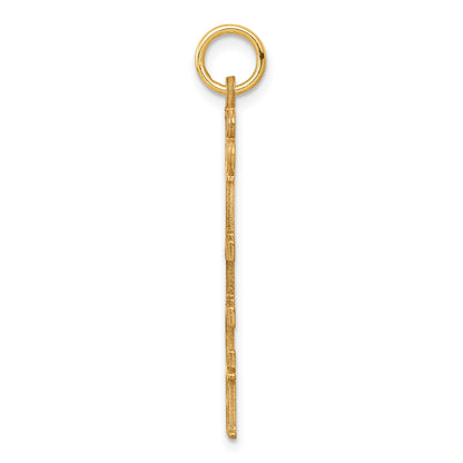 10k Yellow Gold 5-Letter Talking Charm