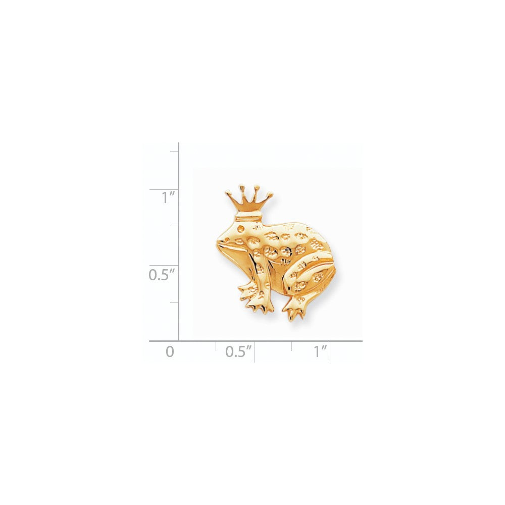 10k Yellow Gold FROG CHARM