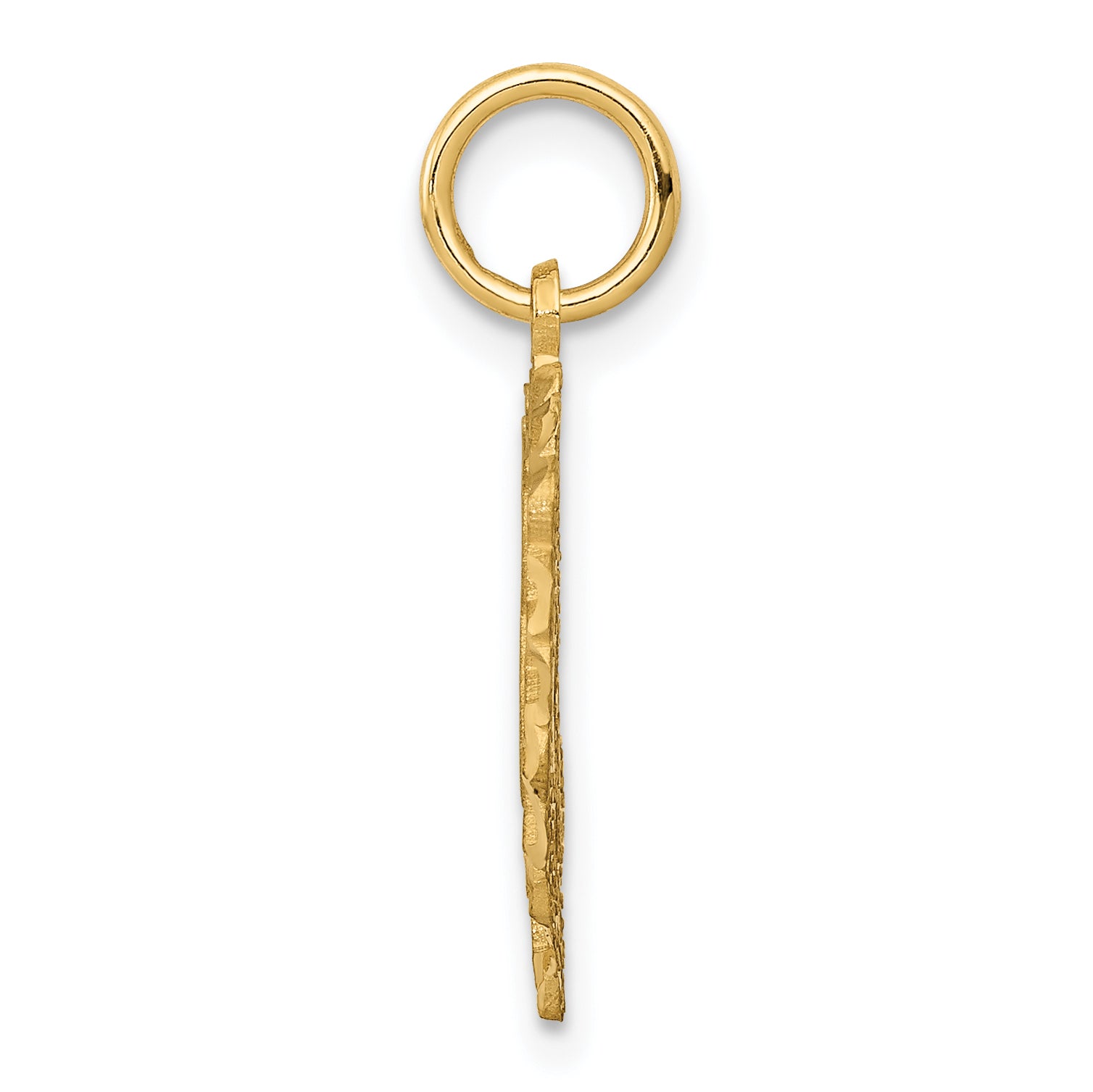 10K Yellow Gold 10Ky Initial B Charm