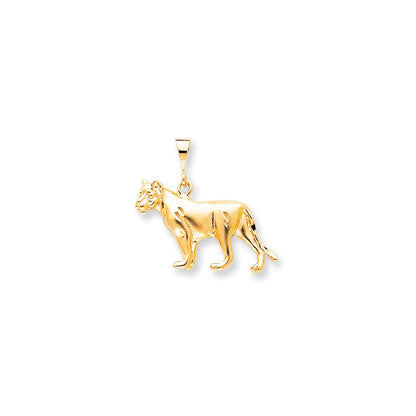 10k Yellow Gold BIG CAT CHARM
