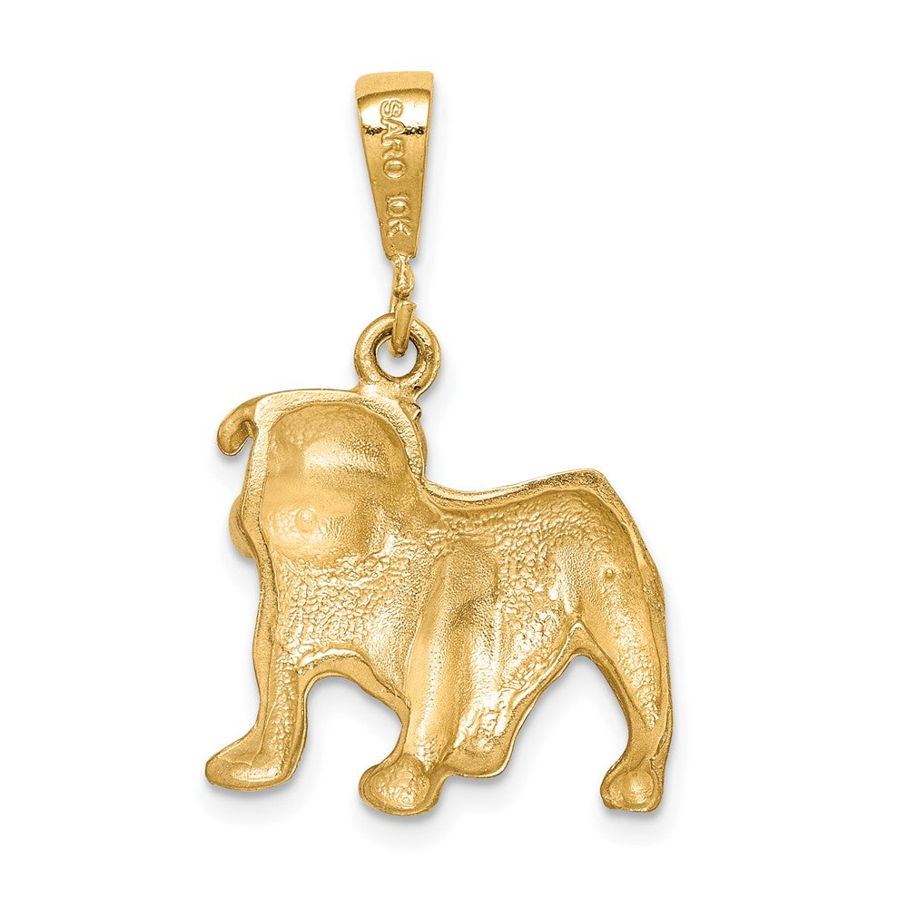 10K Yellow Gold Dog Charm