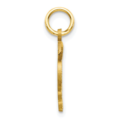 10k yellow gold solid doctor of medicine md charm