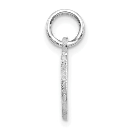 10K White Gold 10Kw Initial G Charm