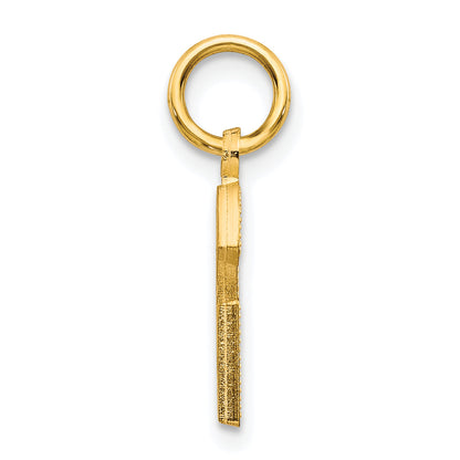 10K Yellow Gold Initial G Charm