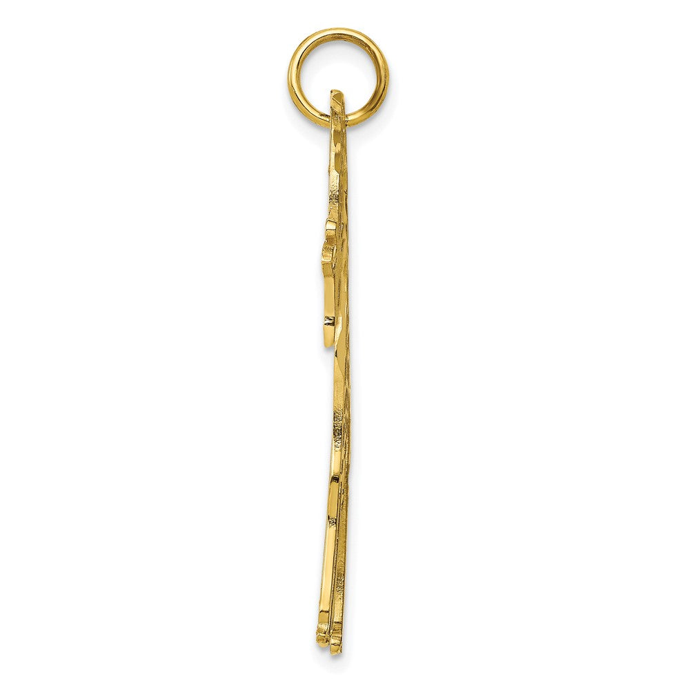 10k Yellow Gold Giraffe Charm