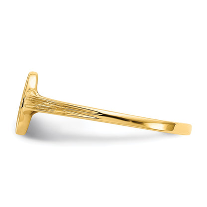 10K Yellow Gold 10K Signet Ring