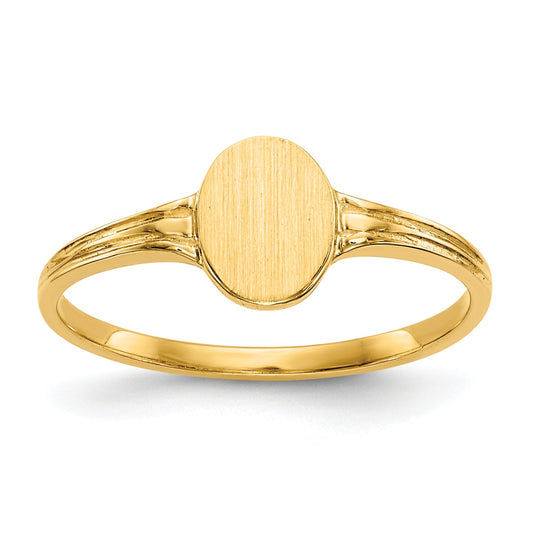 10K Yellow Gold 10K Signet Ring