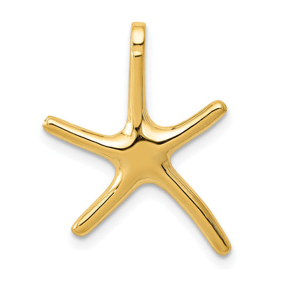 10K Yellow Gold Dancing Starfish Charm