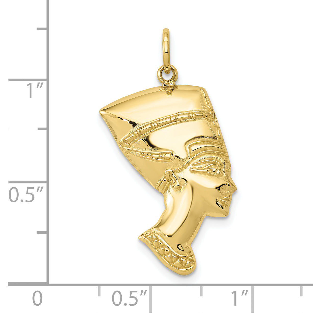 10K Yellow Gold Nefertiti Charm