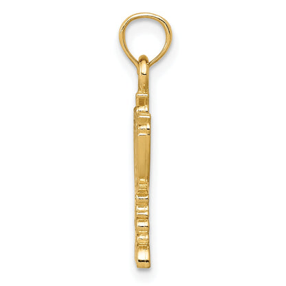 10K Yellow Gold 10K Menorah Pendant