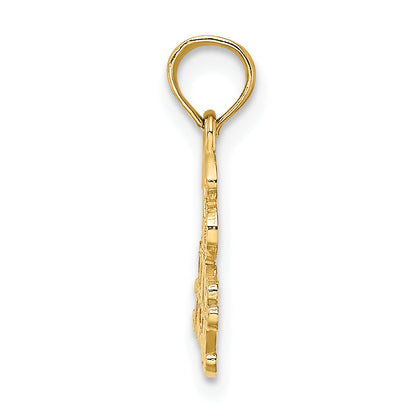 10K Yellow Gold 10K 13 At Last Pendant