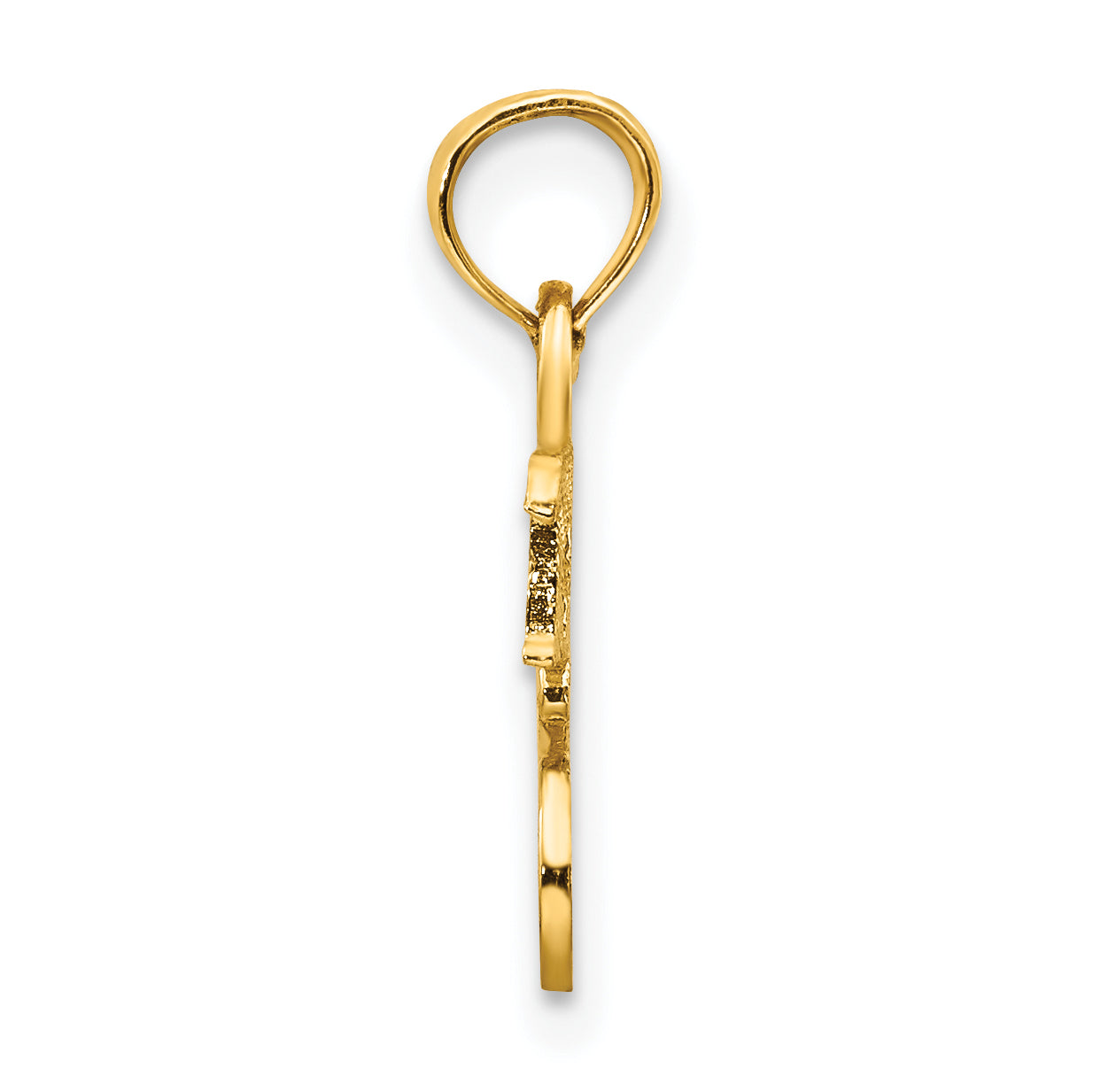 10K Yellow Gold 10K Sweet 16 Pendant