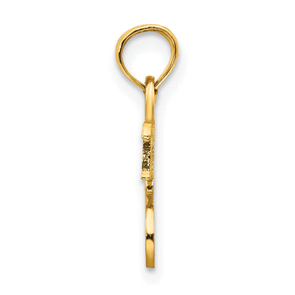 10K Yellow Gold 10K Sweet 16 Pendant