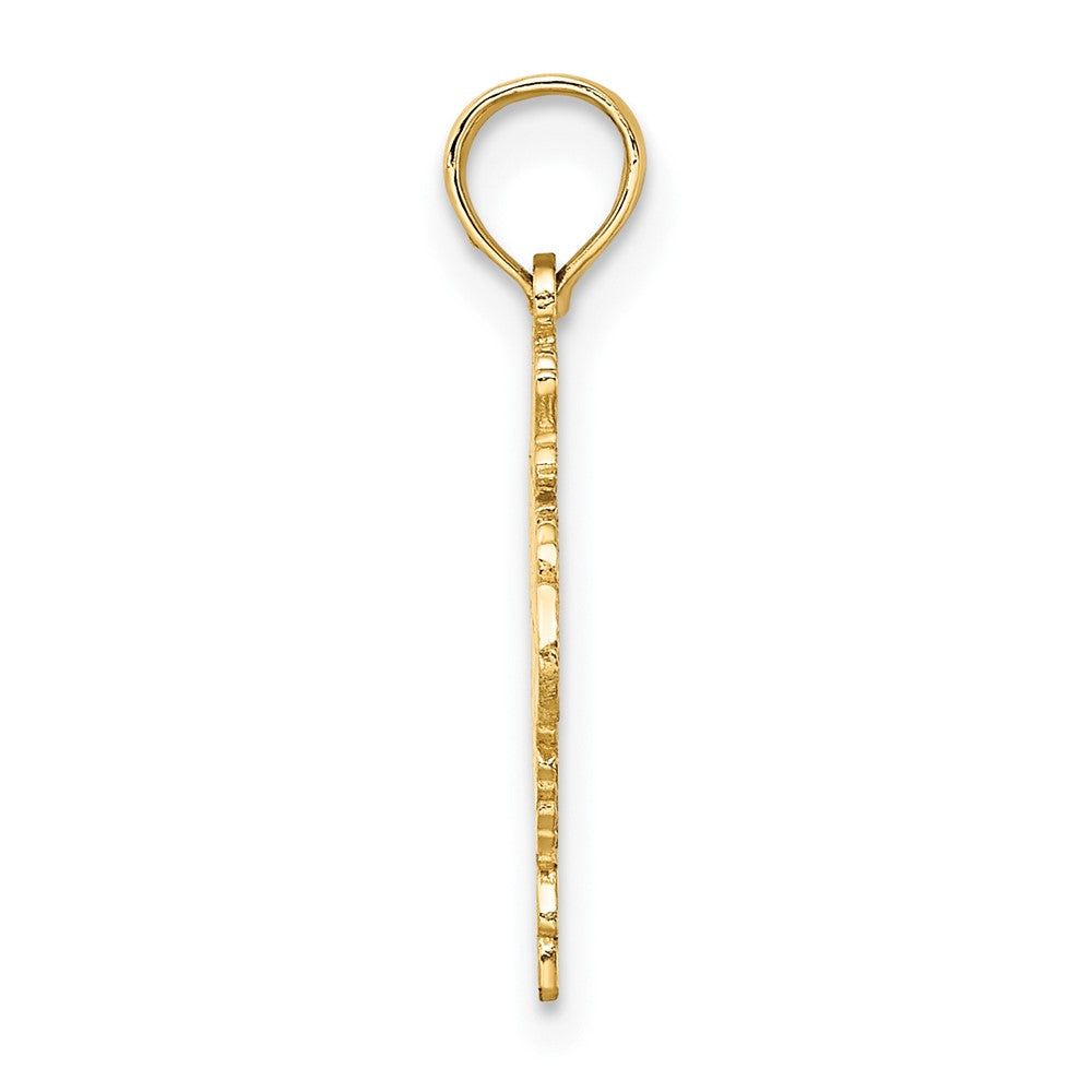 10K Yellow Gold 10K 100% Scorpio Zodiac Charm