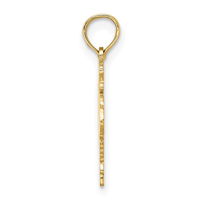 10K Yellow Gold 10K 100% Scorpio Zodiac Charm