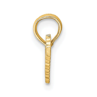 10K Yellow Gold Teacher Charm