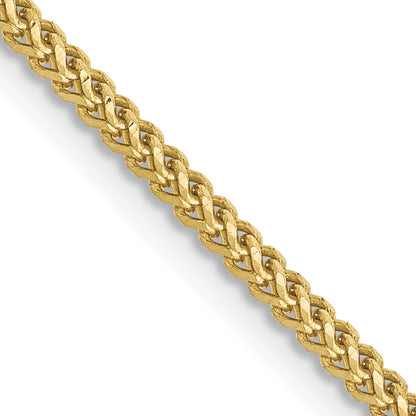 30 Inch 10K 1.3mm Franco Chain Necklace