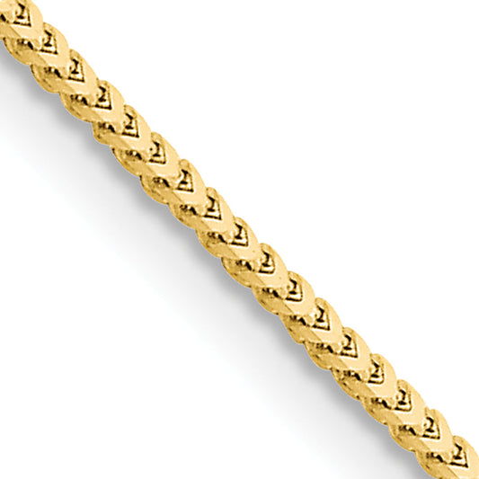 16 Inch 10K 1.5mm Franco Chain