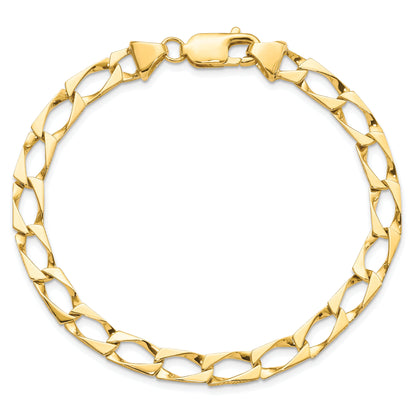 10K Yellow Gold Fancy Link Bracelet