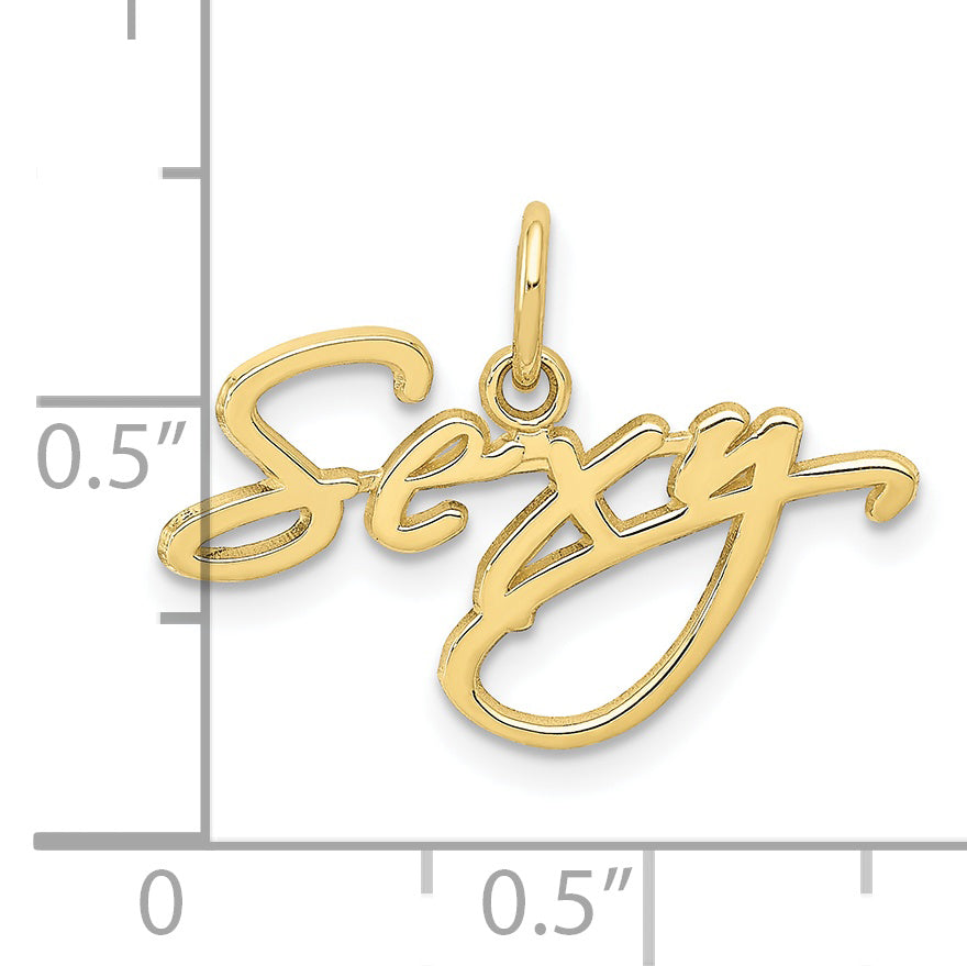 10K Yellow Gold Sexy Charm