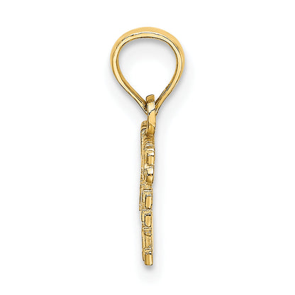 10K Yellow Gold Daddys Little Girl Charm