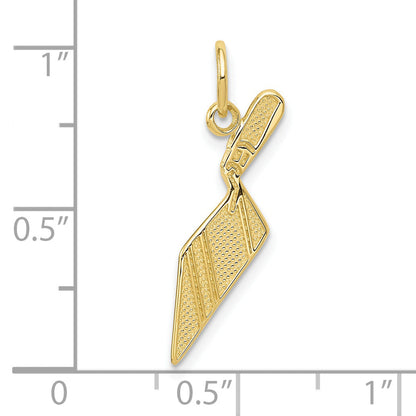 10K Yellow Gold Brick Trowel Charm