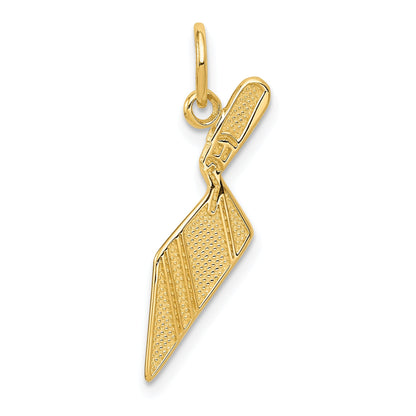 10K Yellow Gold Brick Trowel Charm