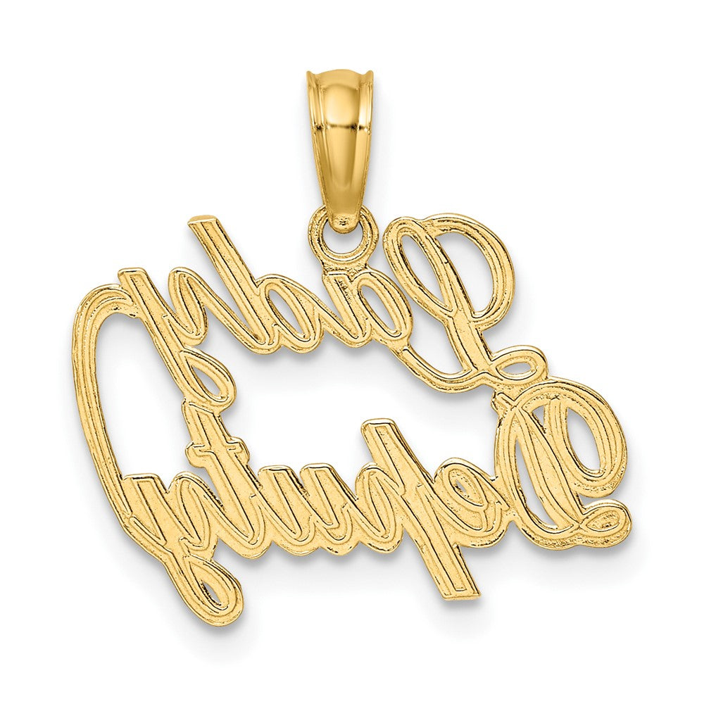 10K Yellow Gold Lady Deputy Charm