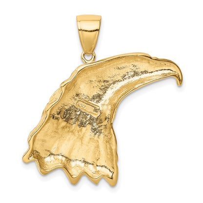 10K Yellow Gold 10K Eagle Head Pendant