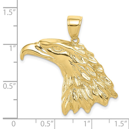 10K Yellow Gold 10K Eagle Head Pendant