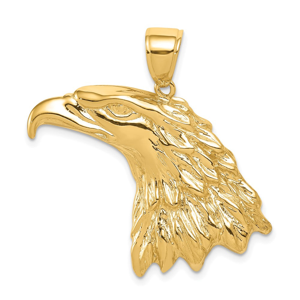 10K Yellow Gold 10K Eagle Head Pendant