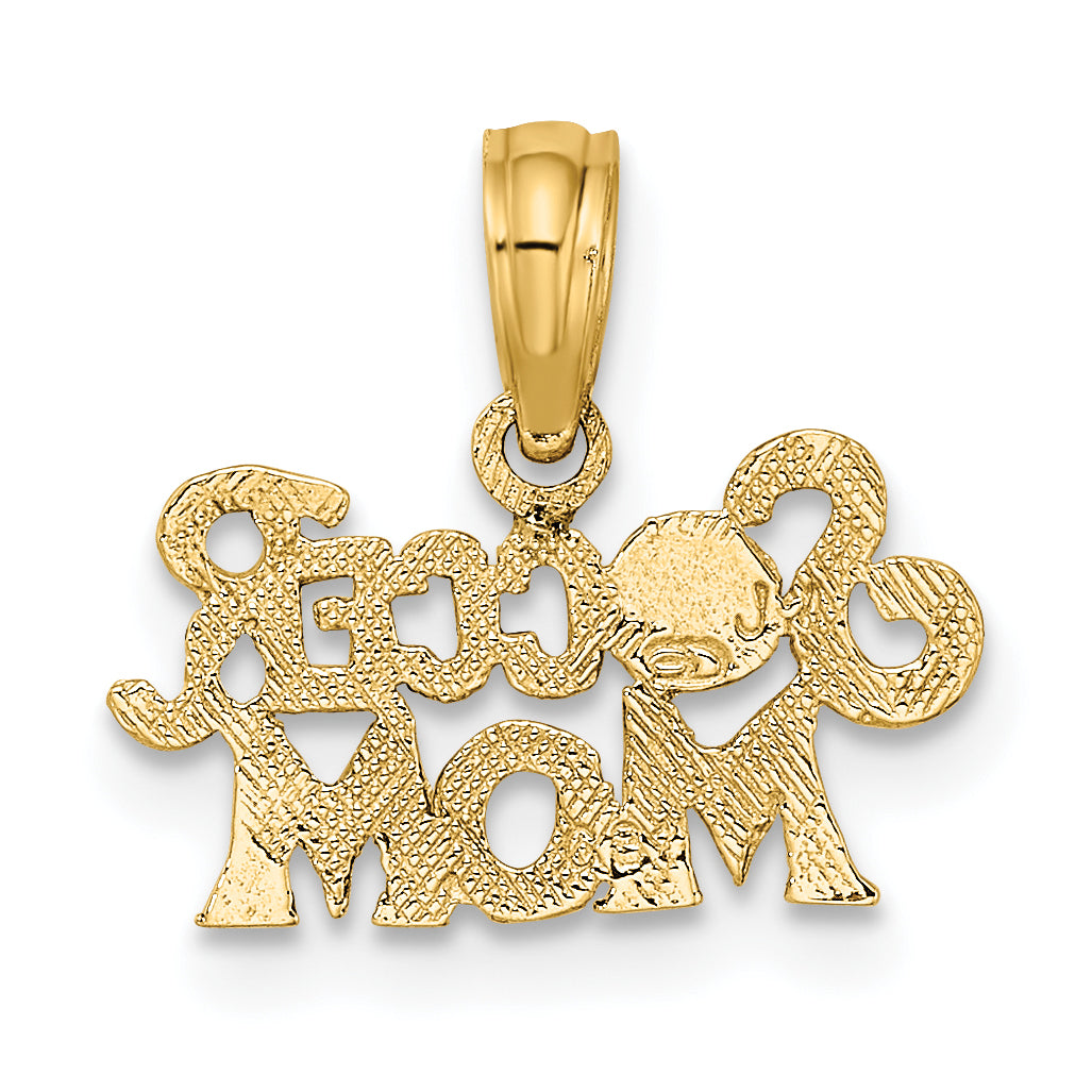 10K Yellow Gold 10K Soccer Mom Charm