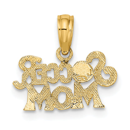 10K Yellow Gold 10K Soccer Mom Charm