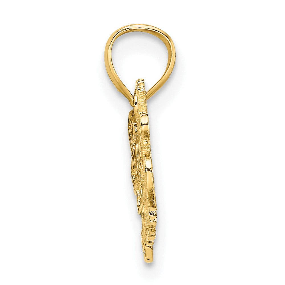 10K Yellow Gold 10K Soccer Mom Charm