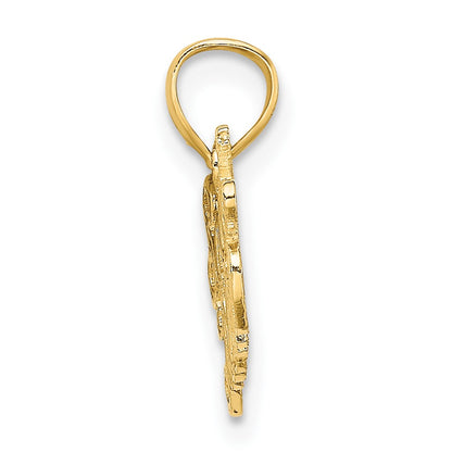 10K Yellow Gold 10K Soccer Mom Charm