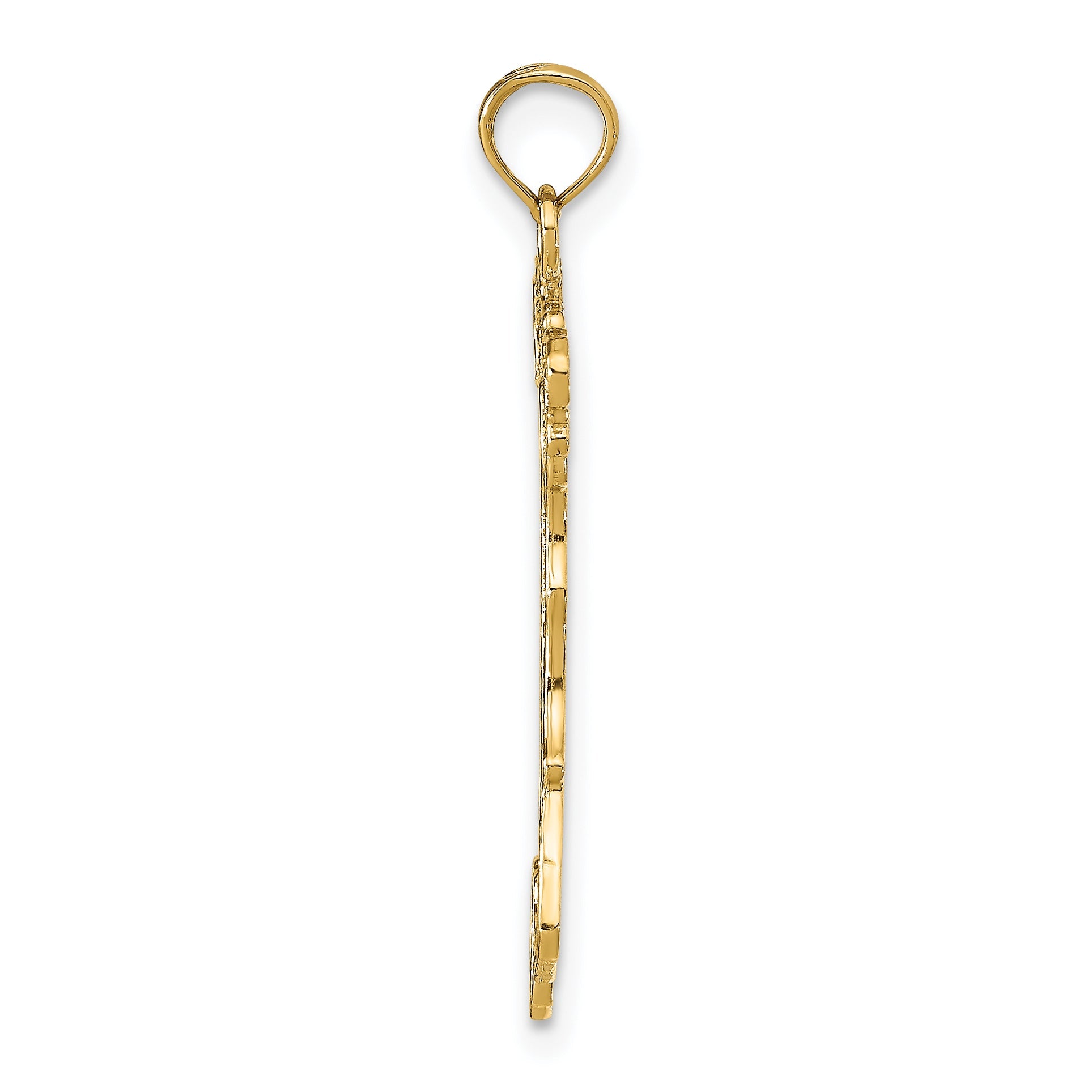 10K Yellow Gold Italy Charm