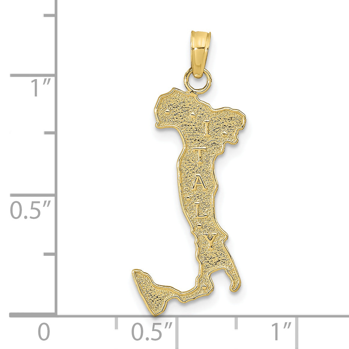 10K Yellow Gold Italy Charm