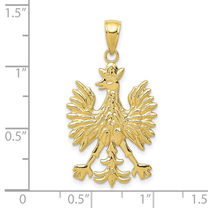10K Yellow Gold 10K Phoenix Mythological Bird Charm