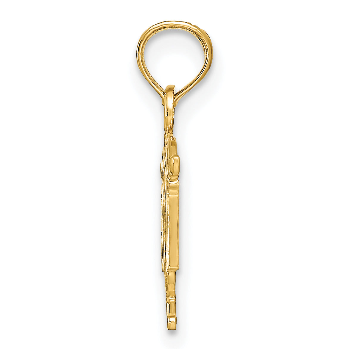 10K Yellow Gold 10K Registered Nurse Pendant