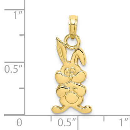 10K Yellow Gold 10K Rabbit Charm