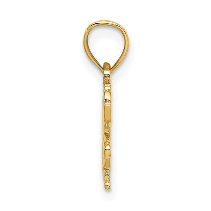 10K Yellow Gold 10K Carousel Horse Charm