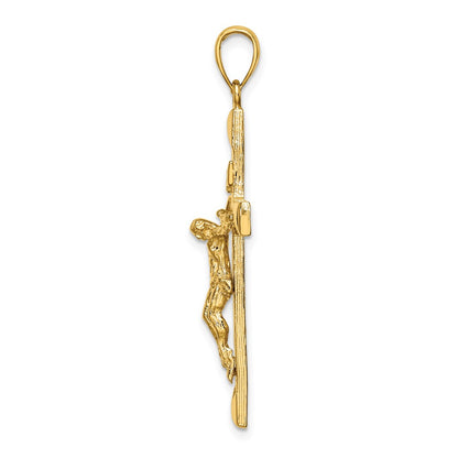 10K Yellow Gold 10K Crucifix Charm