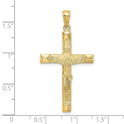 10K Yellow Gold 10K Crucifix Charm