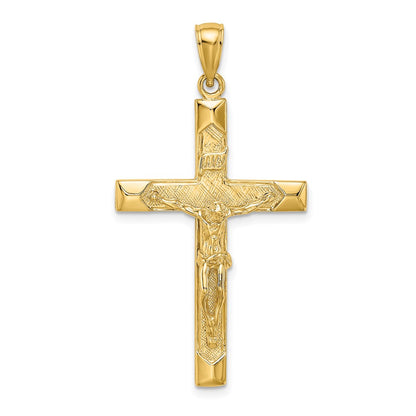 10K Yellow Gold 10K Crucifix Charm