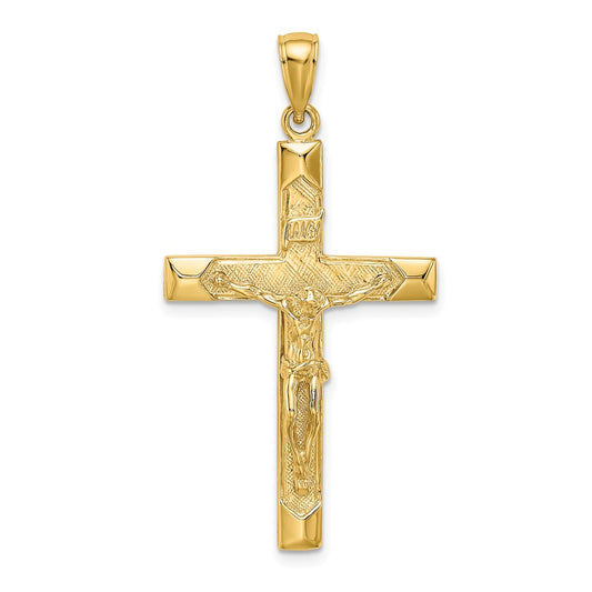 10K Yellow Gold 10K Crucifix Charm