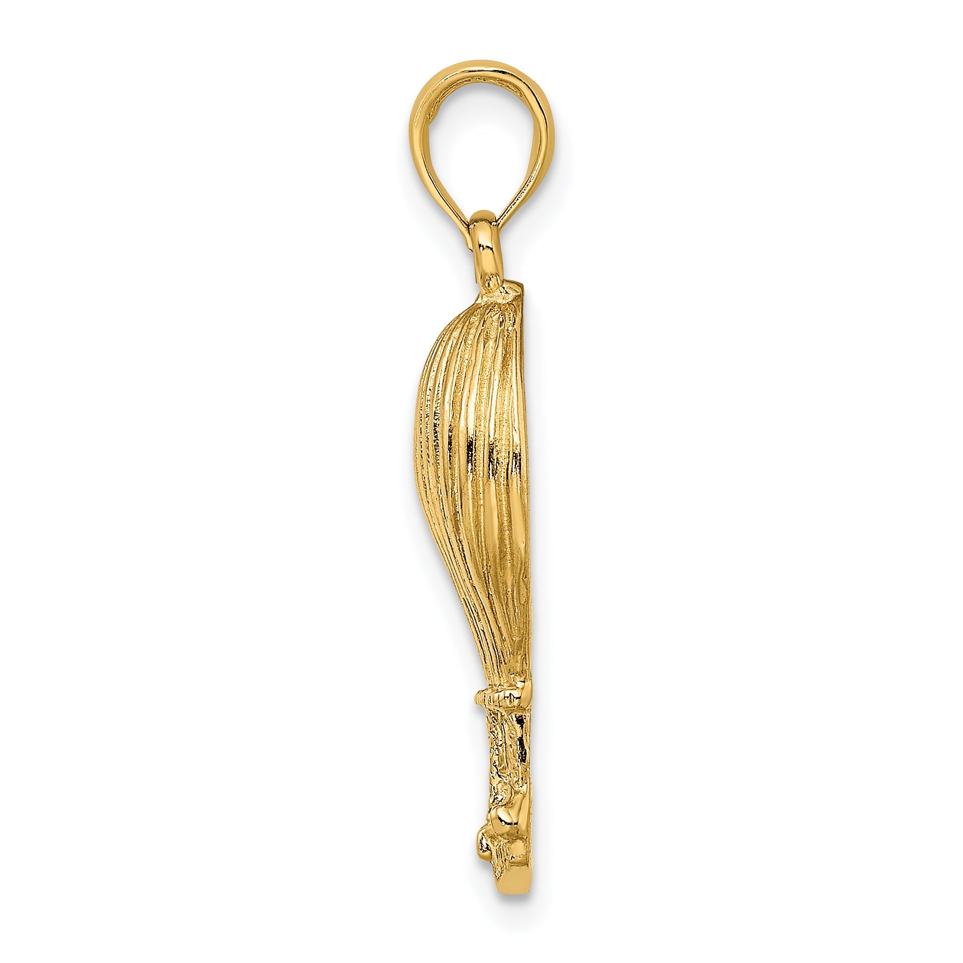 10K Yellow Gold 10K Polished Hot Air Ballon Charm