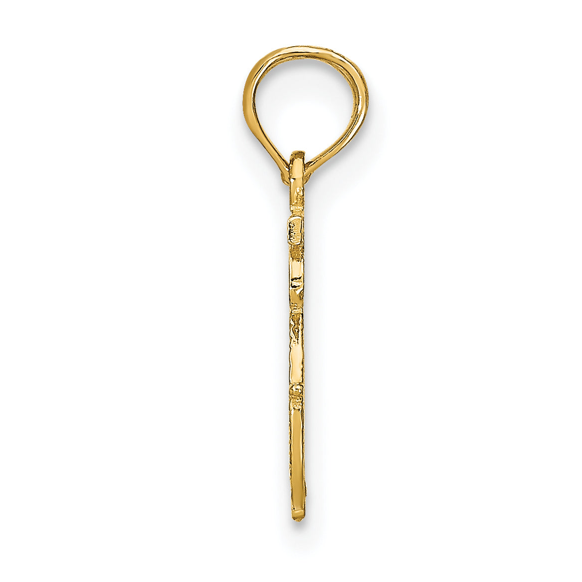 10K Yellow Gold 10K Aries Zodiac Charm