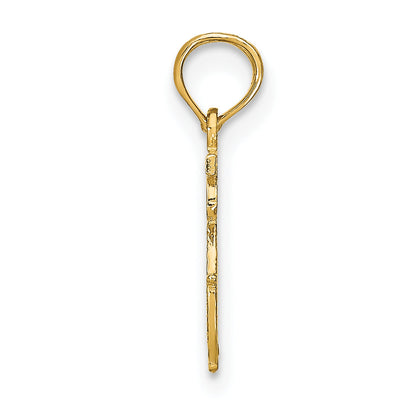 10K Yellow Gold 10K Aries Zodiac Charm