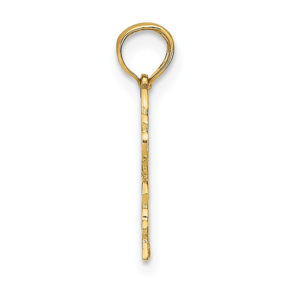 10K Yellow Gold 10K Cancer Zodiac Charm