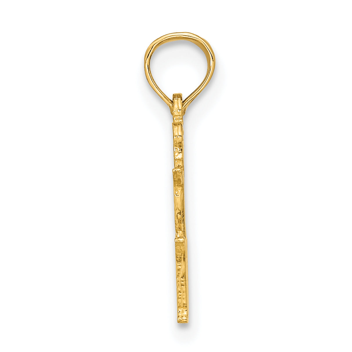 10K Yellow Gold 10K Virgo Zodiac Charm